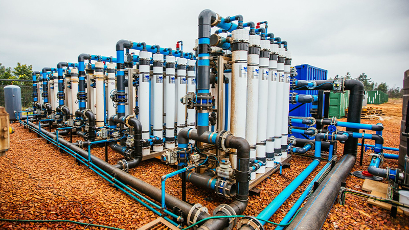 Industrial wastewater project in South Africa